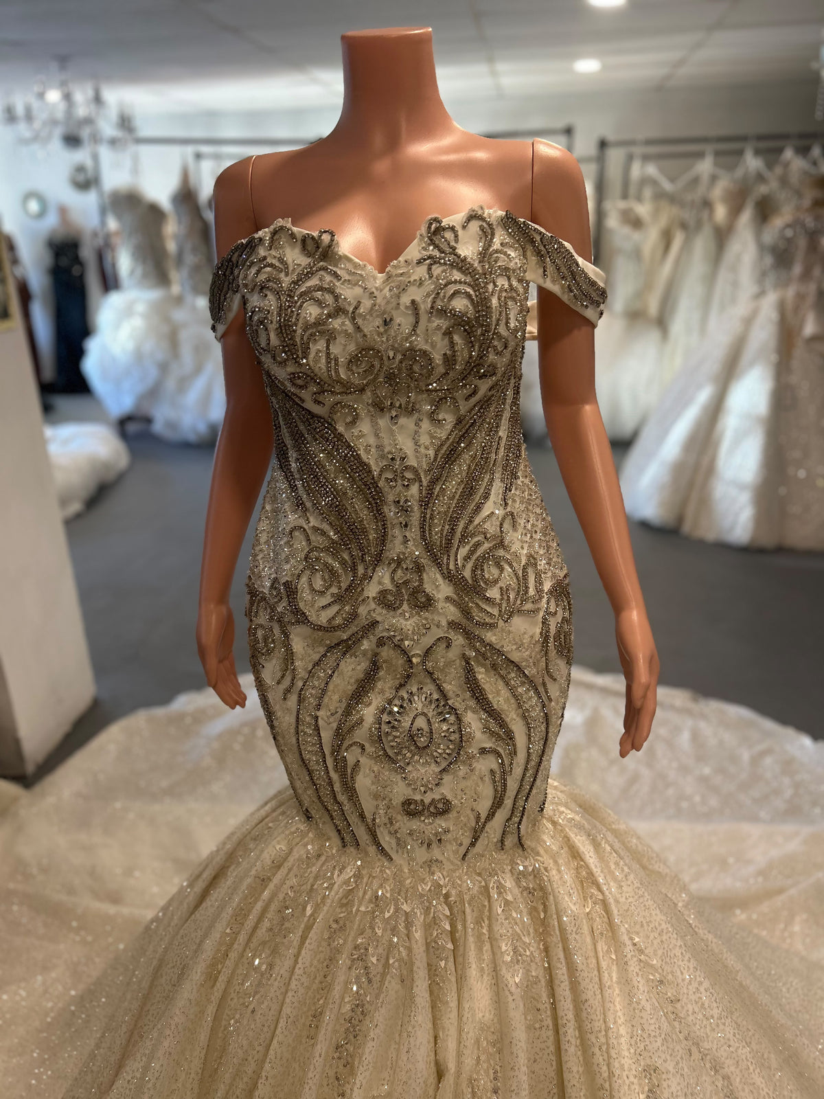 RESSI TRUMPET Wedding Dress