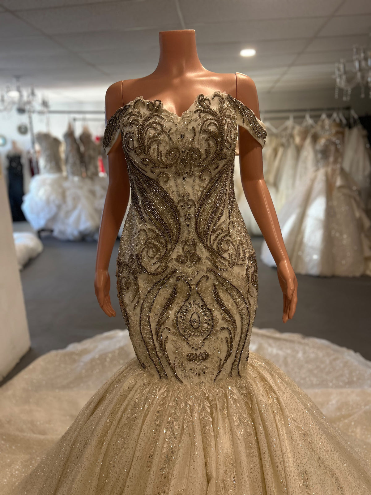 RESSI TRUMPET Wedding Dress