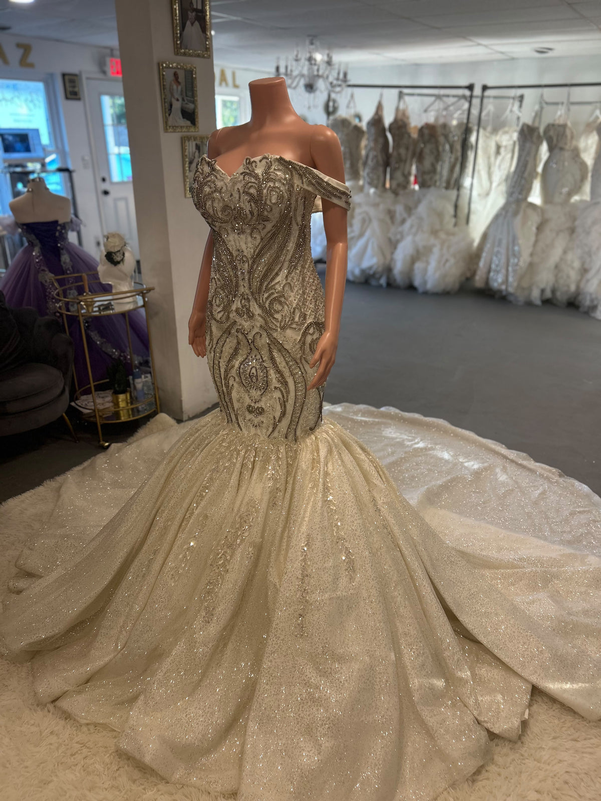 RESSI TRUMPET Wedding Dress